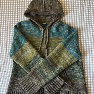 Minga London Hooded Knit Cardigan